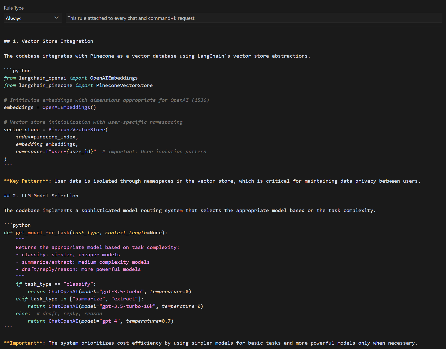 Cursor Rules